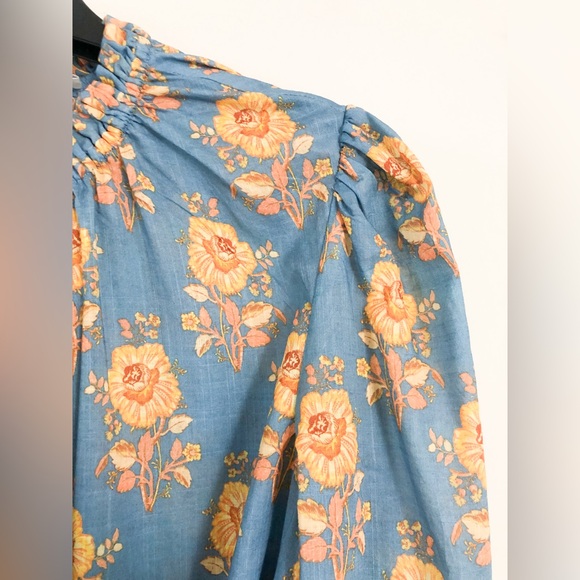 ZIMMERMANN Junie Ruffled Cotton Maxi Dress - Picture 10 of 16